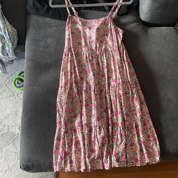 Adjustable Strap Spaghetti Dress with pockets - Picture 1 of 4
